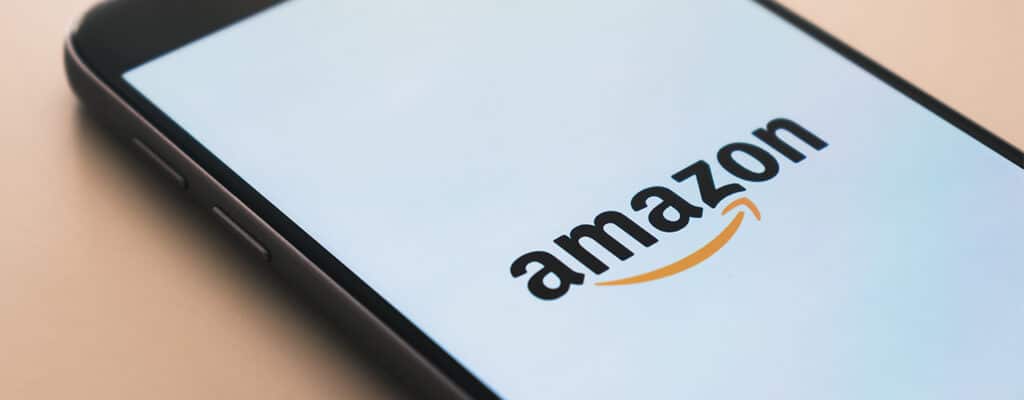 amazon on smartphone