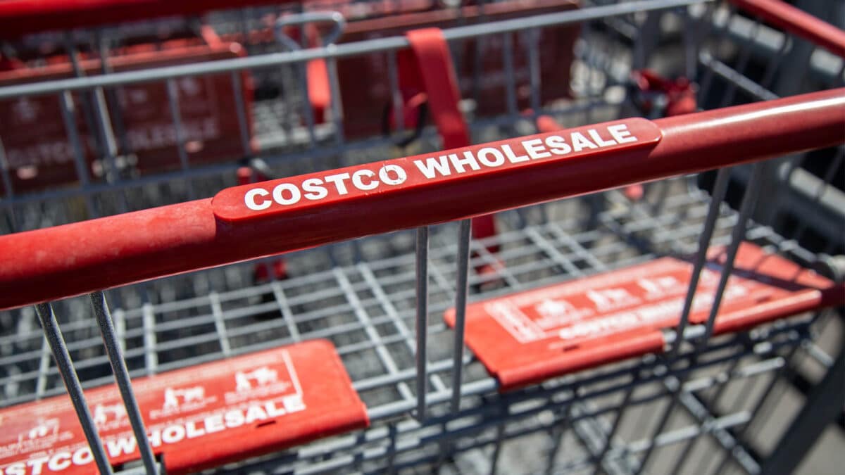 Costco shopping carts