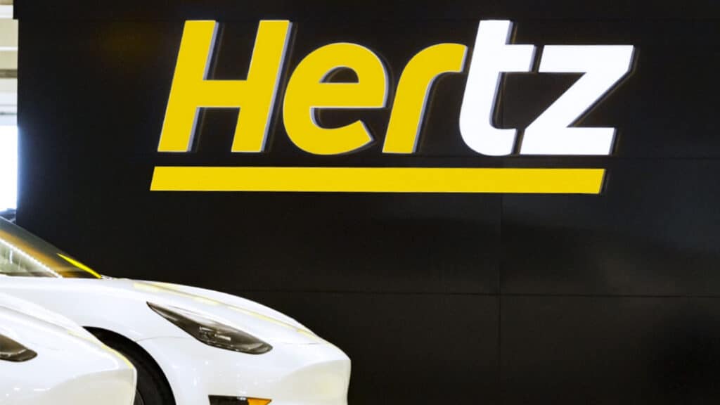 Hertz rental car