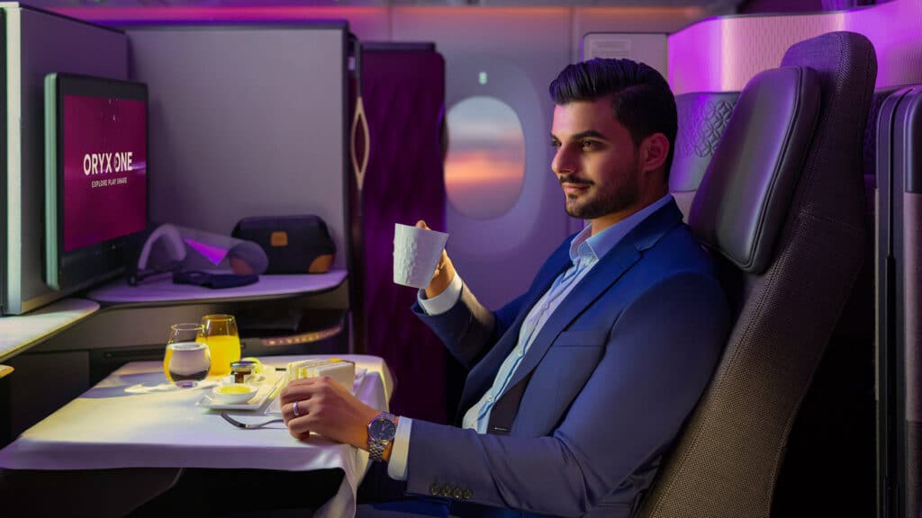 q suite on Qatar airways