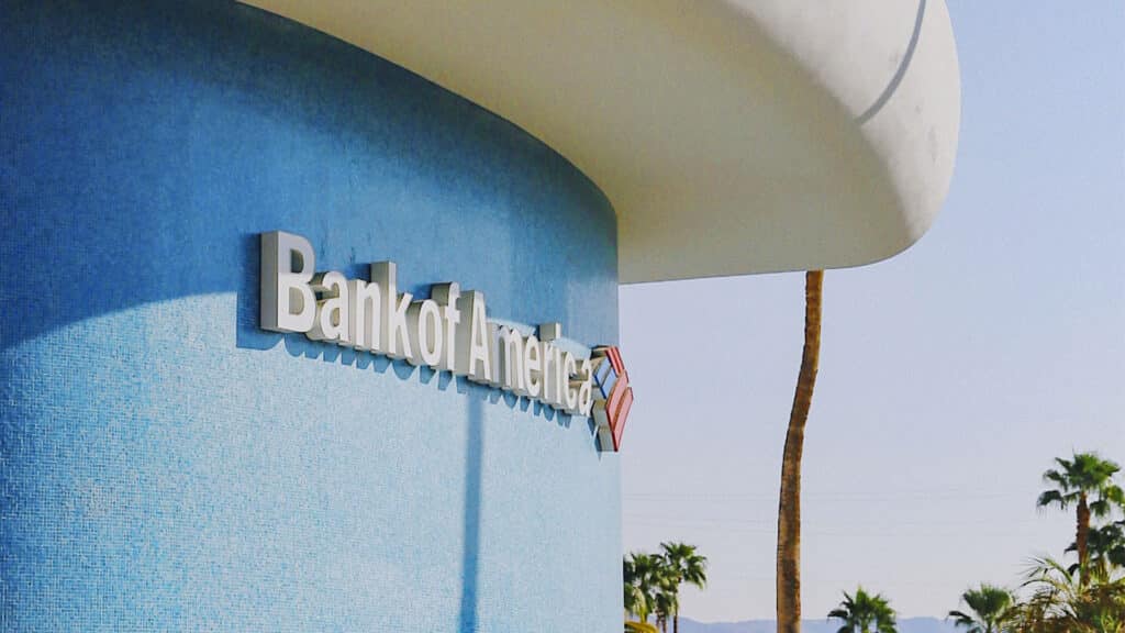 Bank of America in Palm Springs