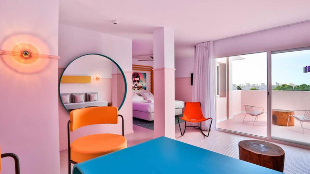 The Paradiso Ibiza Art Hotel suite