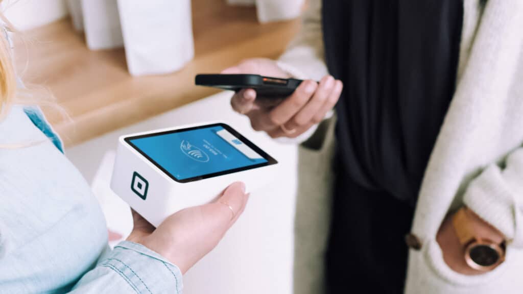 using Square for mobile payment