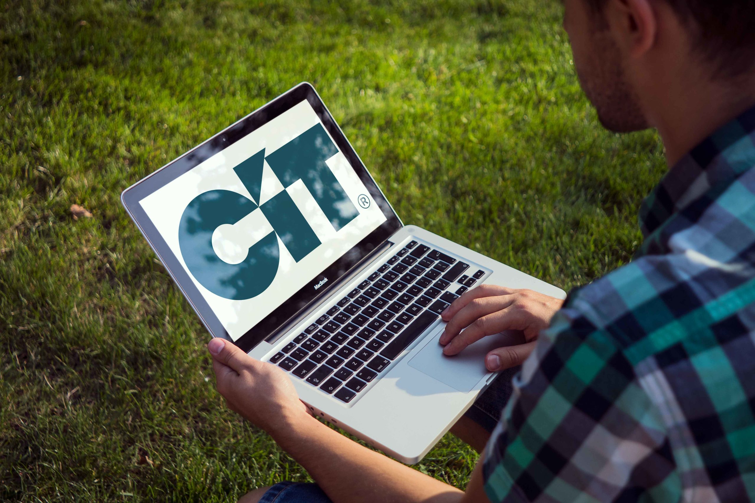 CIT Bank on laptop