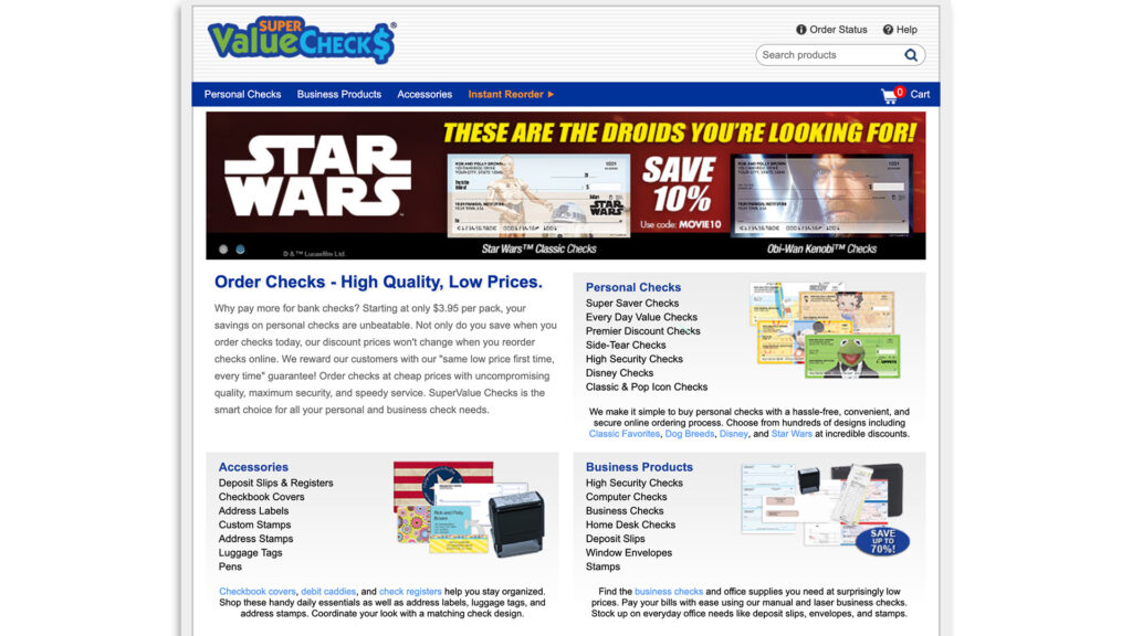 Best Places to Get Free (or Cheap) Personal Checks