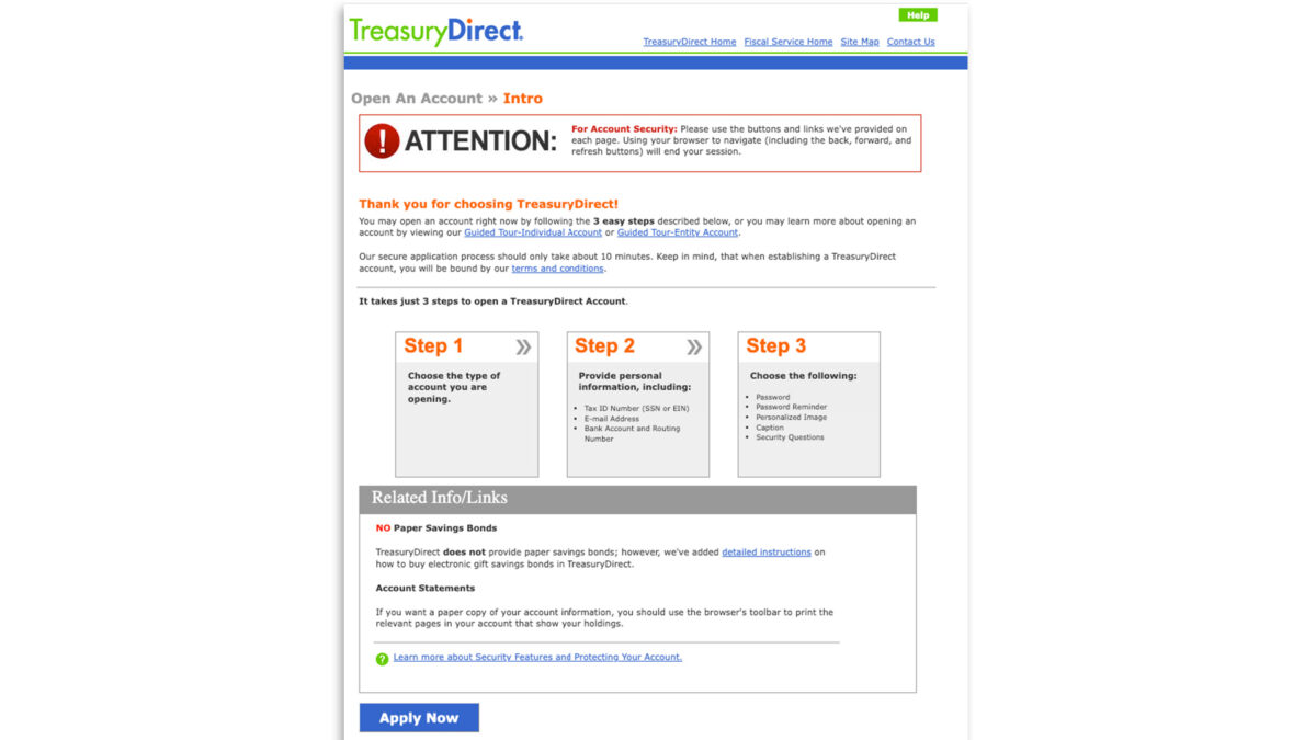 TreasuryDirect.gov