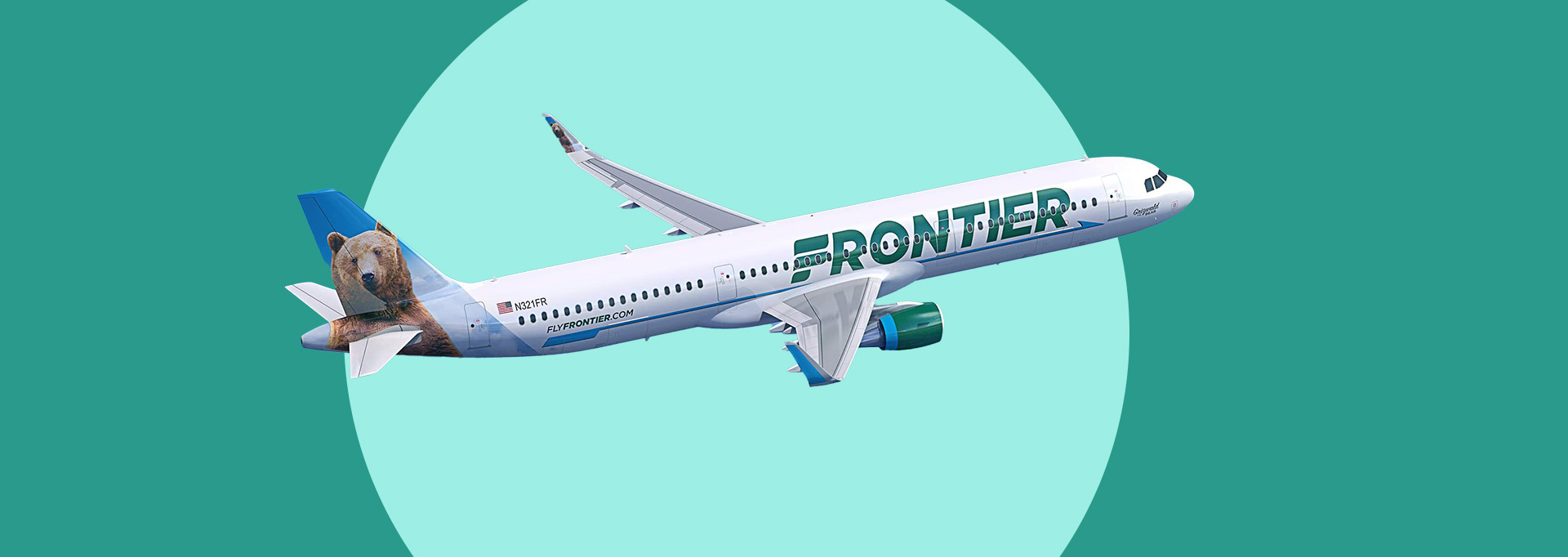 Frontier airplane