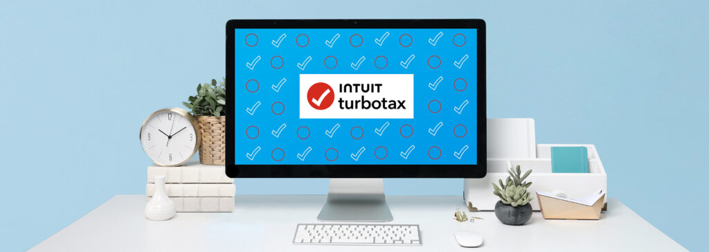 TurboTax on computer