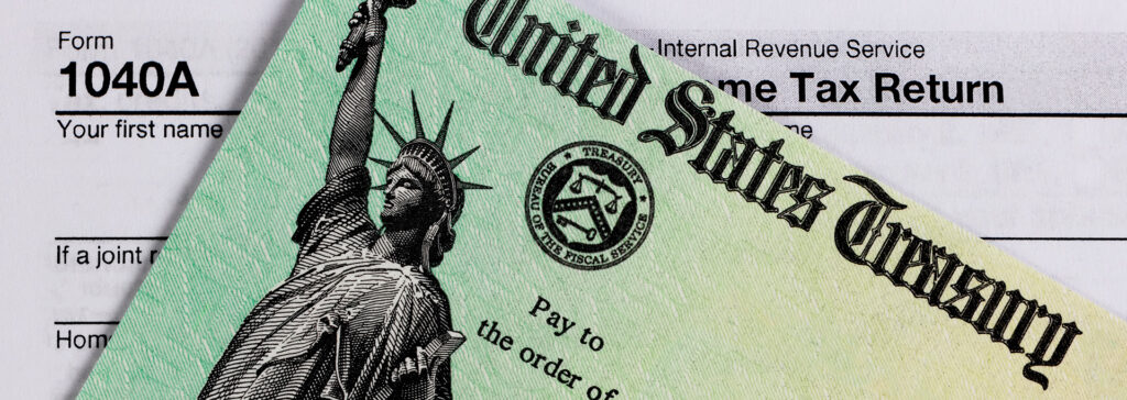 tax refund check