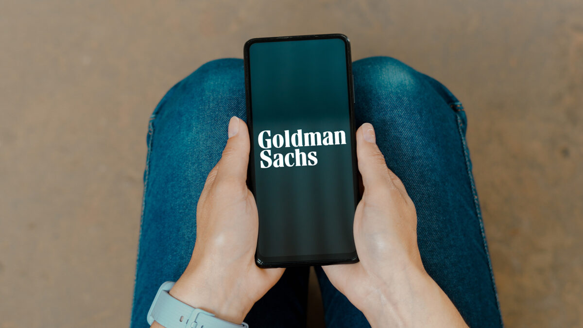 Goldman Sachs on phone